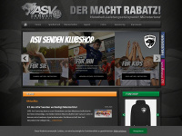 asv-senden-handball.de Webseite Vorschau