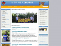 mtv-herzhorn.de Webseite Vorschau