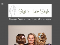 sigis-hairstyle.de Webseite Vorschau