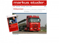 markus-studer.ch Webseite Vorschau