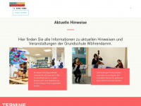 grundschule-woehrendamm.de Webseite Vorschau