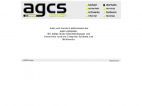 agcs-computer.de Webseite Vorschau