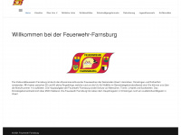feuerwehr-farnsburg.ch Webseite Vorschau