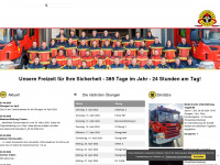 feuerwehr-therwil.ch Webseite Vorschau