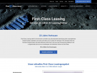 firstclass-leasing.de Webseite Vorschau