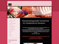 fleischerei-fock.de Webseite Vorschau