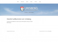 urisberg.de Webseite Vorschau