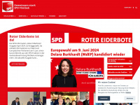 spd-flintbek.de Webseite Vorschau