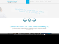 food-industrie-service.de Webseite Vorschau