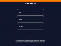 kuraryaba.de Webseite Vorschau