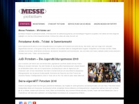 messe-potsdam.de Webseite Vorschau