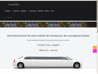limousinen-online.de Webseite Vorschau