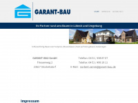 garant-bau.de Webseite Vorschau