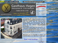 gasthaus-hagen.de Webseite Vorschau