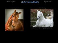le-cheval-bleu.com Webseite Vorschau