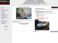 elektro-itzerott.de Webseite Vorschau