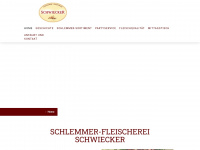 fleischerei-schwiecker.de Webseite Vorschau