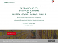 goedecke-logistik.de Webseite Vorschau