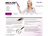 annakoren.com Webseite Vorschau