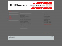 hoehrmann-bau.de Webseite Vorschau