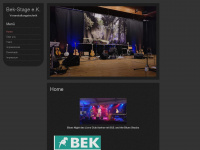 bek-stage.de Webseite Vorschau