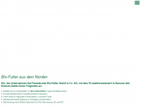 biodinkel-sh.de Webseite Vorschau