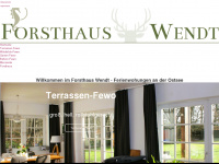 forsthaus-wendt.de Webseite Vorschau