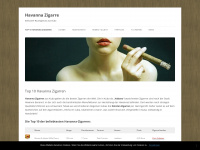 havanna-zigarre.de Webseite Vorschau