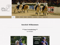 haflinger-freundeskreis.de Webseite Vorschau