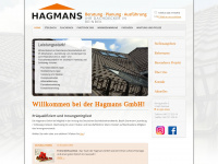 hagmans-gmbh.de Webseite Vorschau