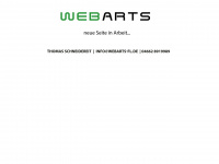 webarts-fl.de Webseite Vorschau
