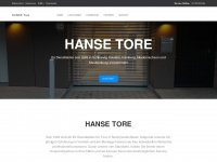 hanse-tore.de Webseite Vorschau