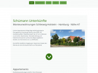 schuemann-unterkunft.de Webseite Vorschau