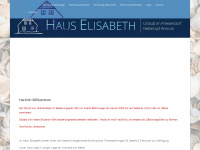 hauselisabeth-amrum.de Webseite Vorschau