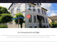 haus-friesland-sylt.de Webseite Vorschau