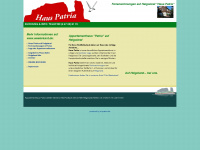 haus-patria.de Webseite Vorschau