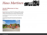 haus-martinen.de Webseite Vorschau