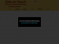 cats-on-couch.de Webseite Vorschau
