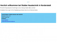 haustechnik-stobbe.de Webseite Vorschau