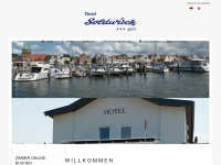 hotel-soldwisch.de Webseite Vorschau