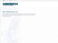 hedrich.net Webseite Vorschau