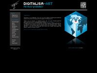 digitalism-art.de Webseite Vorschau