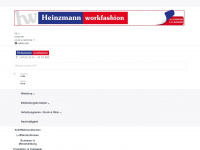 heinzmann-workfashion.de Webseite Vorschau