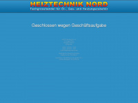 heiztechnik-nord.de Webseite Vorschau