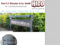 hico-gmbh.de Webseite Vorschau