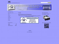 hk-bauplanung.de Webseite Vorschau