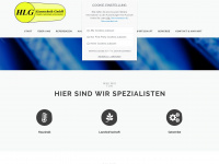 hlg-gasetechnik.de Webseite Vorschau