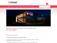 hoehne.de Webseite Vorschau