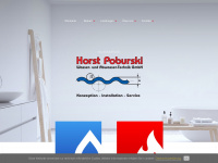 horst-poburski.de Webseite Vorschau