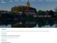 lenz-betriebe.de Webseite Vorschau